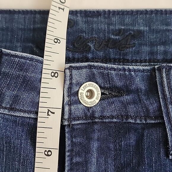 Levi's Sample Jeans With Bling Logo Pockets Womens Size 30" X 32" - Picture 13 of 14